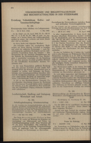 Verordnungsblatt der steiermärkischen Landesregierung 19420520 Seite: 2