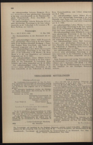 Verordnungsblatt der steiermärkischen Landesregierung 19420520 Seite: 6