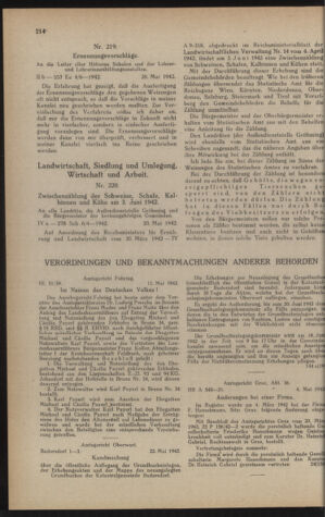 Verordnungsblatt der steiermärkischen Landesregierung 19420527 Seite: 2