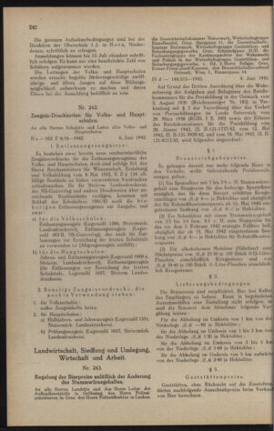 Verordnungsblatt der steiermärkischen Landesregierung 19420613 Seite: 6