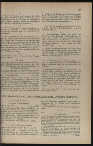 Verordnungsblatt der steiermärkischen Landesregierung 19420617 Seite: 11