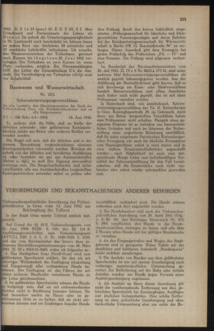 Verordnungsblatt der steiermärkischen Landesregierung 19420620 Seite: 11