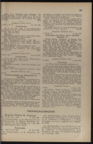 Verordnungsblatt der steiermärkischen Landesregierung 19420627 Seite: 7