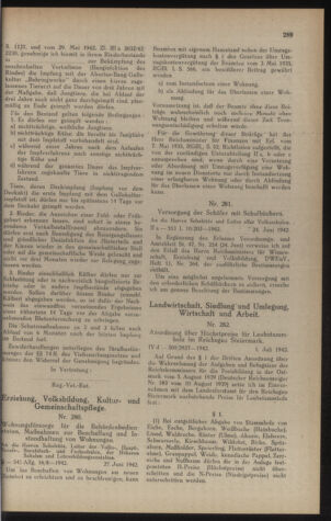 Verordnungsblatt der steiermärkischen Landesregierung 19420704 Seite: 7