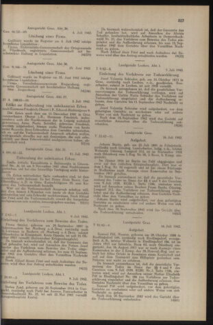 Verordnungsblatt der steiermärkischen Landesregierung 19420725 Seite: 5