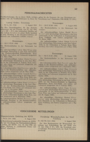 Verordnungsblatt der steiermärkischen Landesregierung 19420812 Seite: 5