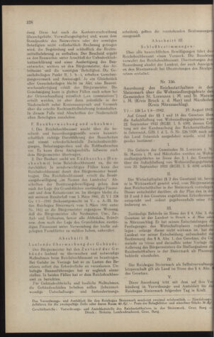 Verordnungsblatt der steiermärkischen Landesregierung 19420902 Seite: 8