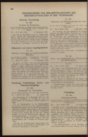 Verordnungsblatt der steiermärkischen Landesregierung 19420916 Seite: 2