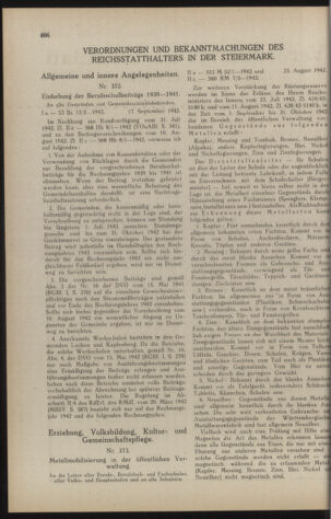 Verordnungsblatt der steiermärkischen Landesregierung 19420923 Seite: 2