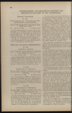 Verordnungsblatt der steiermärkischen Landesregierung 19421024 Seite: 2