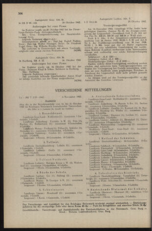 Verordnungsblatt der steiermärkischen Landesregierung 19421111 Seite: 12