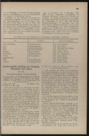 Verordnungsblatt der steiermärkischen Landesregierung 19421111 Seite: 5