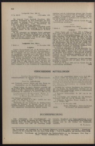 Verordnungsblatt der steiermärkischen Landesregierung 19421121 Seite: 6