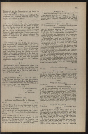 Verordnungsblatt der steiermärkischen Landesregierung 19421205 Seite: 3