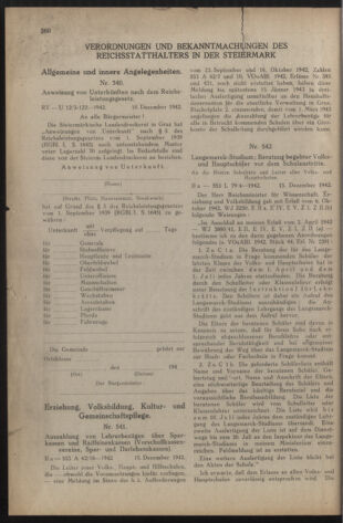 Verordnungsblatt der steiermärkischen Landesregierung 19421230 Seite: 2