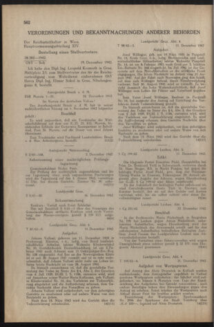 Verordnungsblatt der steiermärkischen Landesregierung 19421230 Seite: 4