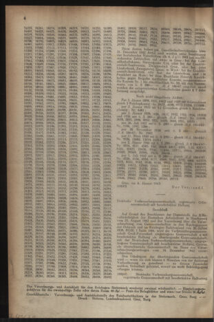 Verordnungsblatt der steiermärkischen Landesregierung 19430106 Seite: 6