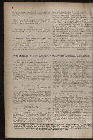 Verordnungsblatt der steiermärkischen Landesregierung 19430116 Seite: 4