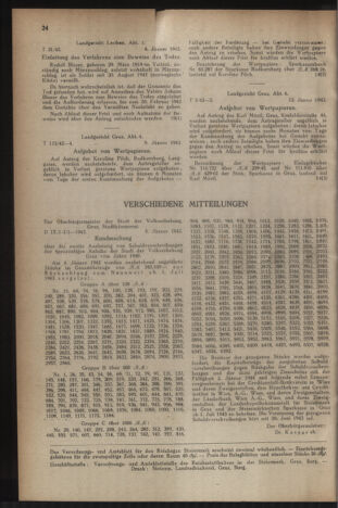 Verordnungsblatt der steiermärkischen Landesregierung 19430120 Seite: 8