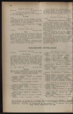 Verordnungsblatt der steiermärkischen Landesregierung 19430127 Seite: 4