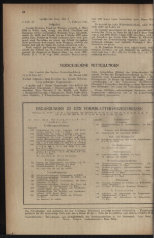 Verordnungsblatt der steiermärkischen Landesregierung 19430213 Seite: 4