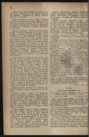 Verordnungsblatt der steiermärkischen Landesregierung 19430217 Seite: 2