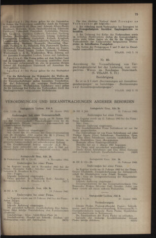 Verordnungsblatt der steiermärkischen Landesregierung 19430227 Seite: 3