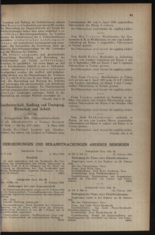 Verordnungsblatt der steiermärkischen Landesregierung 19430310 Seite: 3