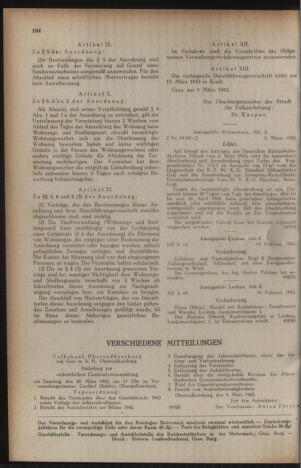 Verordnungsblatt der steiermärkischen Landesregierung 19430313 Seite: 10