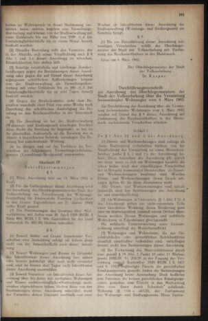 Verordnungsblatt der steiermärkischen Landesregierung 19430313 Seite: 7