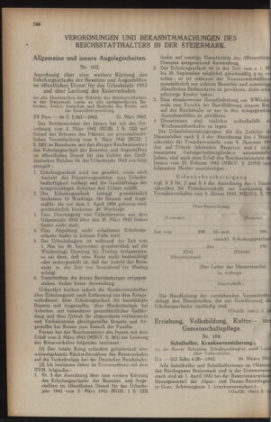 Verordnungsblatt der steiermärkischen Landesregierung 19430317 Seite: 2