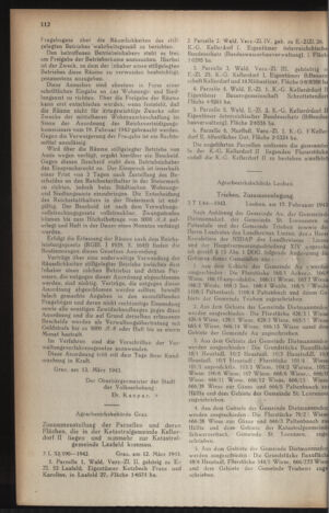 Verordnungsblatt der steiermärkischen Landesregierung 19430317 Seite: 8