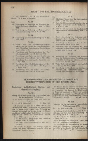 Verordnungsblatt der steiermärkischen Landesregierung 19430403 Seite: 2