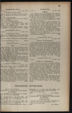 Verordnungsblatt der steiermärkischen Landesregierung 19430403 Seite: 5