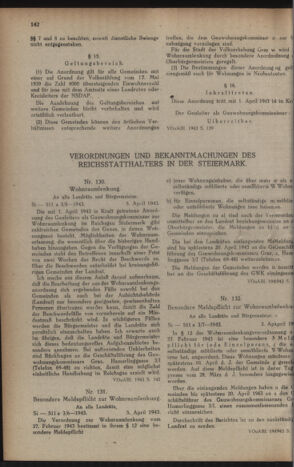 Verordnungsblatt der steiermärkischen Landesregierung 19430407 Seite: 8