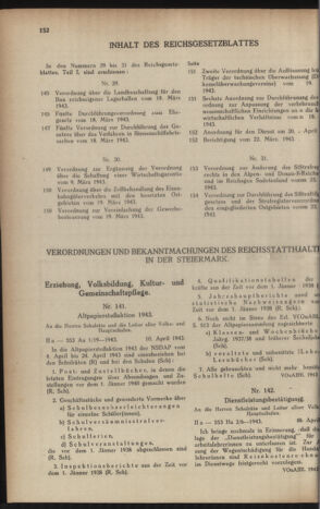 Verordnungsblatt der steiermärkischen Landesregierung 19430417 Seite: 2