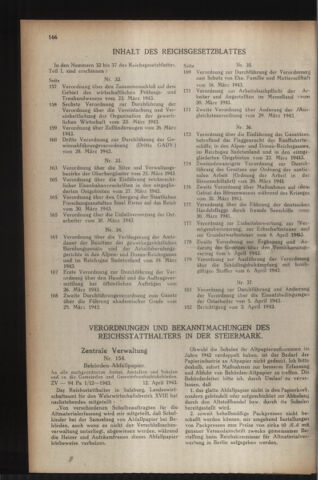 Verordnungsblatt der steiermärkischen Landesregierung 19430428 Seite: 2