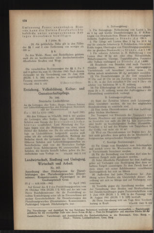 Verordnungsblatt der steiermärkischen Landesregierung 19430501 Seite: 2