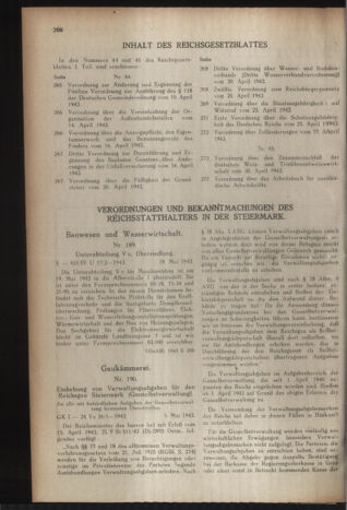 Verordnungsblatt der steiermärkischen Landesregierung 19430522 Seite: 2