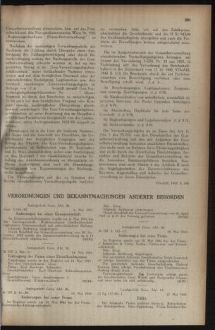 Verordnungsblatt der steiermärkischen Landesregierung 19430522 Seite: 3