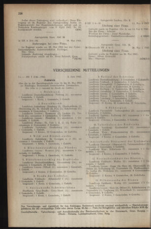 Verordnungsblatt der steiermärkischen Landesregierung 19430609 Seite: 8