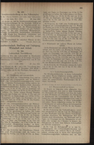 Verordnungsblatt der steiermärkischen Landesregierung 19430707 Seite: 7