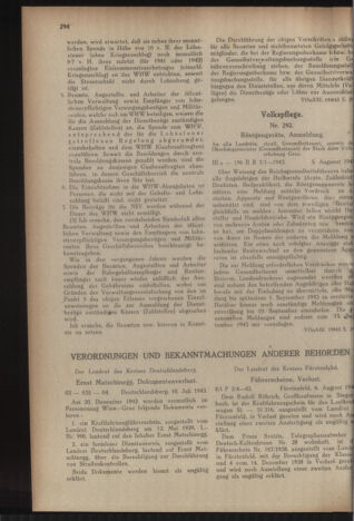 Verordnungsblatt der steiermärkischen Landesregierung 19430811 Seite: 2