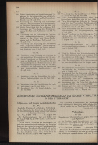 Verordnungsblatt der steiermärkischen Landesregierung 19430904 Seite: 2