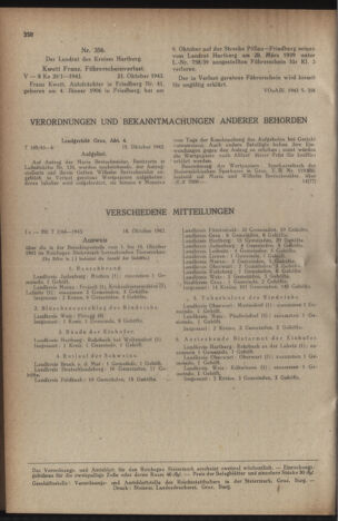 Verordnungsblatt der steiermärkischen Landesregierung 19431023 Seite: 2