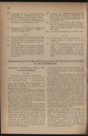 Verordnungsblatt der steiermärkischen Landesregierung 19431124 Seite: 2