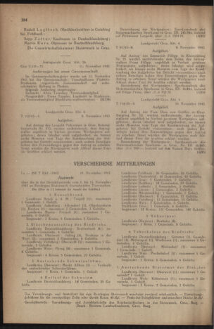 Verordnungsblatt der steiermärkischen Landesregierung 19431124 Seite: 4