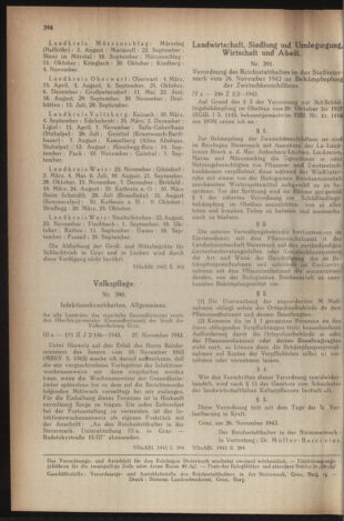 Verordnungsblatt der steiermärkischen Landesregierung 19431204 Seite: 2