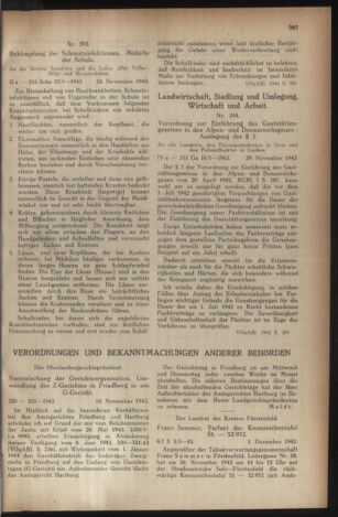 Verordnungsblatt der steiermärkischen Landesregierung 19431208 Seite: 3