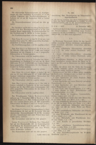 Verordnungsblatt der steiermärkischen Landesregierung 19431222 Seite: 2